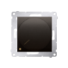 Simon 54 Ściemniacz obrotowy dwubiegunowy do LED ściemnialnych 230V  5-215W brąz mat   *Wymagana instalacja 4-przewodowa DS9L2.01/46 (DS9L2.01/46)