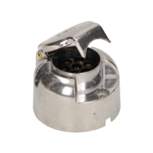 Gniazdo przyczepy, aluminiowe 7 pinów, 12/24V OR-AE-1387 ORNO (OR-AE-1387)