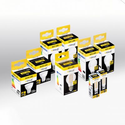 Sollux Żarówka LED E27 3000K 7W 760lm SL.1208 (SL.1208)