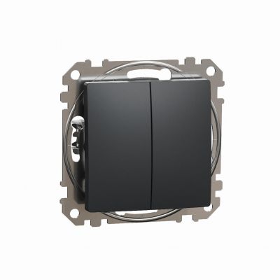 Sedna Design & Elements Łącznik świecznikowy czarny antracyt SDD114105 SCHNEIDER (SDD114105)