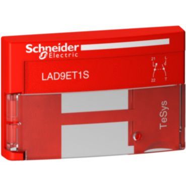 Pokrywa zabezpieczająca do styczników LC1D09-D65 czerwona PREVENTA LAD9ET1S  SCHNEIDER (LAD9ET1S)