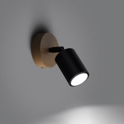 Sollux Kinkiet VERDO czarny SL.1290 (SL.1290)