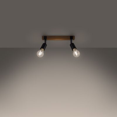 Sollux Plafon ZUCA 2 czarny SL.1296 (SL.1296)