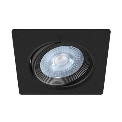 Sufitowa oprawa punktowa SMD LED MONI LED D 5W 3000K BLACK IDEUS (03710)