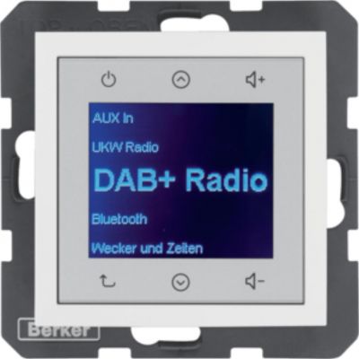 B.x Radio Touch DAB+ biały połysk (29848989)