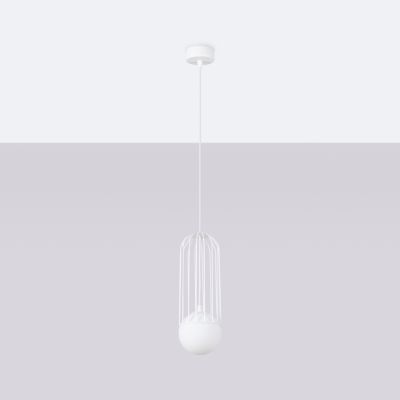 Lampa wisząca BRINA 1 biała (SL.1331)