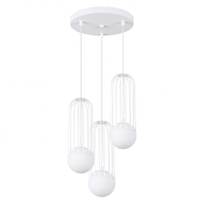 Lampa wisząca BRINA 3P biała (SL.1335)