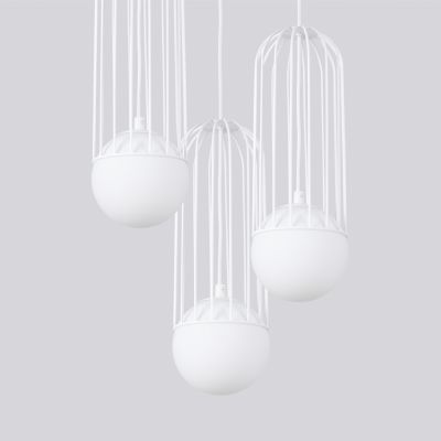 Lampa wisząca BRINA 3P biała (SL.1335)