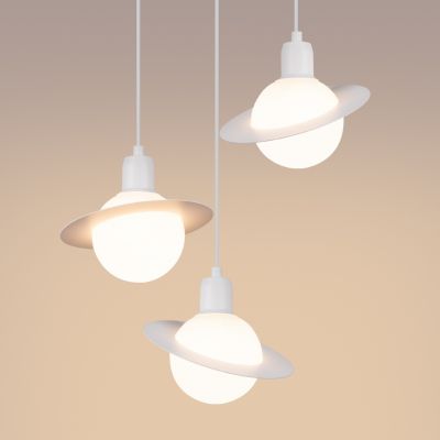 Lampa wisząca HYPERION 3P biały (SL.1357)