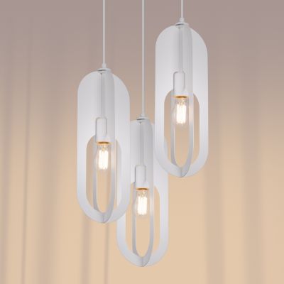 Lampa wisząca NICUS 3P biała (SL.1361)
