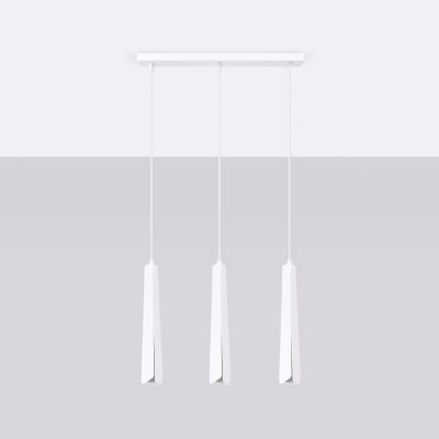 Lampa wisząca PRYSM 3L biała (SL.1399)