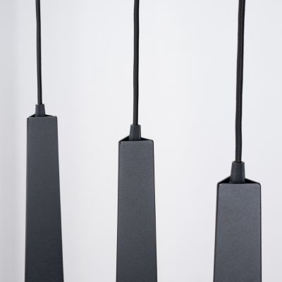 Lampa wisząca PRYSM 3L czarna (SL.1402)