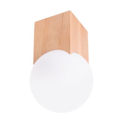 Sollux Plafon SOLIS naturalne drewno SL.1407 (SL.1407)