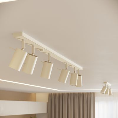 Sollux Plafon RING 4L beżowy SL.1498 (SL.1498)