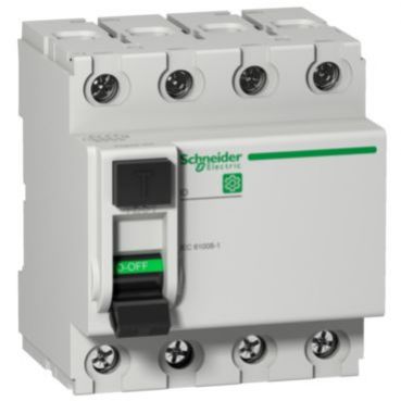 Wyłącznik różnicowoprądowy Multi9 3P+N 63A 300mA Typ AC M9R14463 SCHNEIDER (M9R14463)