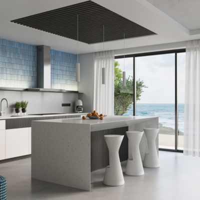 Kinkiet ryflowany KARBON 30 biały SL.1539 SOLLUX (SL.1539)