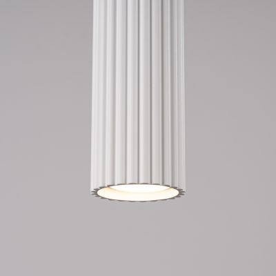 Lampa wisząca potrójna ryflowana KARBON biały SL.1538 Sollux  (SL.1538)