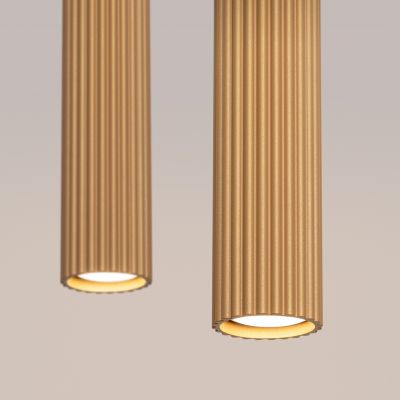 Sollux Lampa wisząca KARBON 2 złoty SL.1555 (SL.1555)