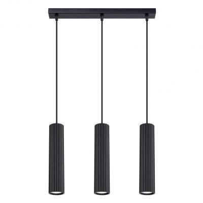 Lampa wisząca potrójna KARBON czarny SL.1575 Sollux  (SL.1575)