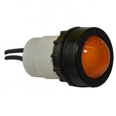 Lampka D22PB 24V-230V żółta (W0-LD-D22PB G)