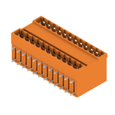 WEIDMULLER SLD 5.00/24/90G 3.2 SN OR BX Wtyki PCB (złącza płyty), 5.00 mm, Liczba biegunów: 24, kąt odejścia: 90° 1614450000 /10szt./ (1614450000)