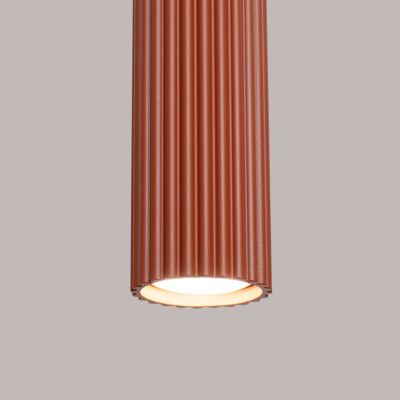 Lampa wisząca KARBON ochra czerwona SL.1630 Sollux (SL.1630)