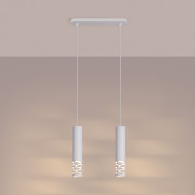 Sollux Lampa wisząca LIRO 2 biały (SL.1692)