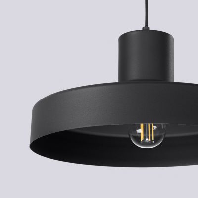 Sollux Lampa wisząca BILO czarna (SL.1703)