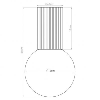 Plafon HALO biały IP44 (SL.1708)