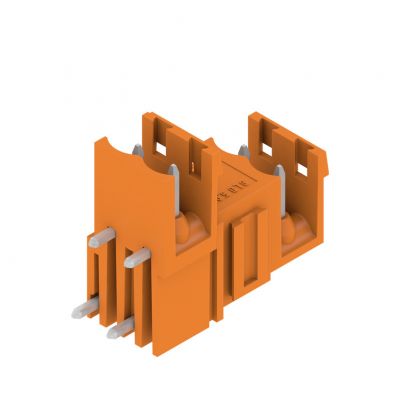 WEIDMULLER SLD 5.08V/04/90 3.2 SN OR BX Wtyki PCB (złącza płyty), 5.08 mm, Liczba biegunów: 4, kąt odejścia: 90° 1725170000 /50szt./ (1725170000)