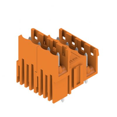 WEIDMULLER SLD 5.08V/08/180 3.2SN OR BX Wtyki PCB (złącza płyty), 5.08 mm, Liczba biegunów: 8, kąt odejścia: 180° 1725670000 /50szt./ (1725670000)