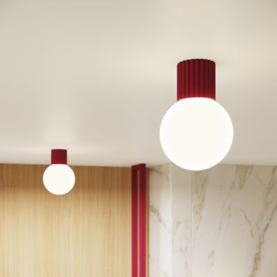Plafon HALO burgund IP44 (SL.1748)