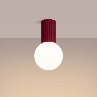 Plafon HALO burgund IP44 (SL.1748)