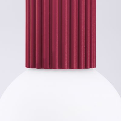 Plafon HALO burgund IP44 (SL.1748)
