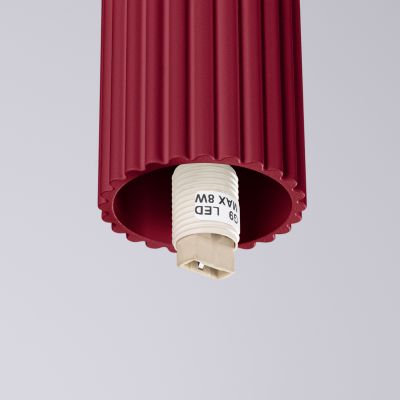 Plafon HALO burgund IP44 (SL.1748)