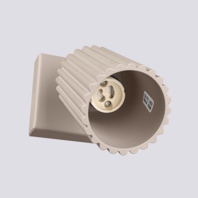 Kinkiet ryflowany KARBON taupe SL.1761 SOLLUX  (SL.1761)