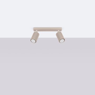 Plafon podwójny KARBON taupe SL.1763 SOLLUX  (SL.1763)