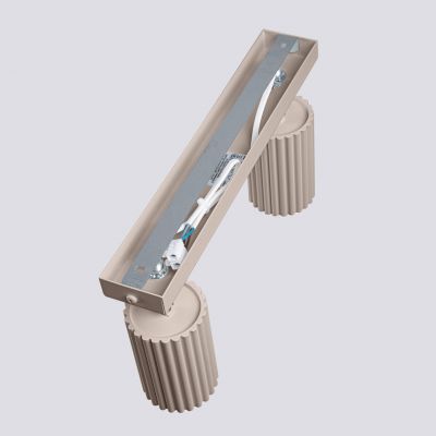 Plafon podwójny KARBON taupe SL.1763 SOLLUX  (SL.1763)