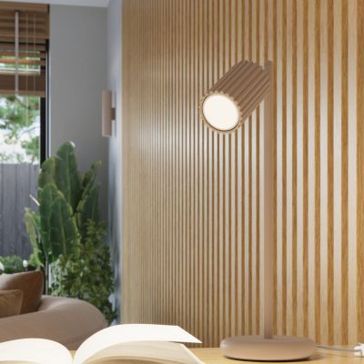 Plafon poczwórny ryflowany KARBON taupe SL.1769 SOLLUX  (SL.1769)