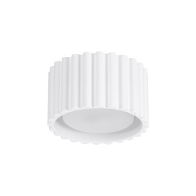 Plafon ryflowany AURA Gx53 biały SL.1782 SOLLUX  (SL.1782)