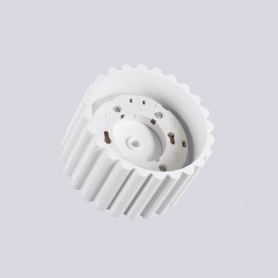 Plafon ryflowany AURA Gx53 biały SL.1782 SOLLUX  (SL.1782)