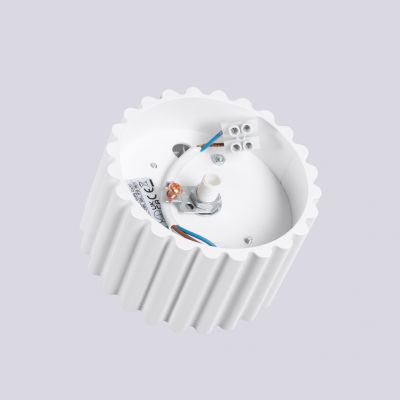 Plafon ryflowany AURA Gx53 biały SL.1782 SOLLUX  (SL.1782)