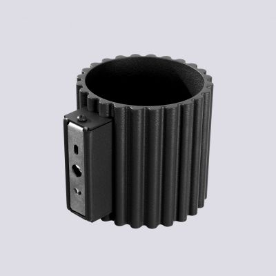 Kinkiet ryflowany AURA G9 czarny SL.1786 SOLLUX  (SL.1786)