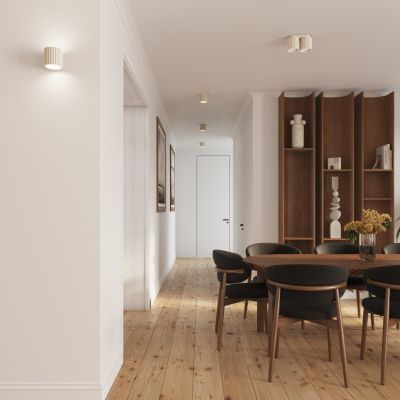 Plafon ryflowany AURA GU10 beżowy SL.1789 SOLLUX (SL.1789)