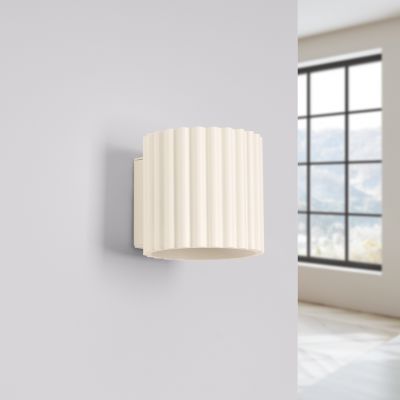 Kinkiet ryflowany AURA G9 beżowy SL.1791 SOLLUX  (SL.1791)