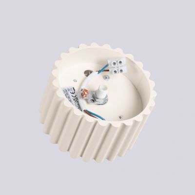 Plafon ryflowany AURA Gx53 beżowy SL.1792 SOLLUX  (SL.1792)