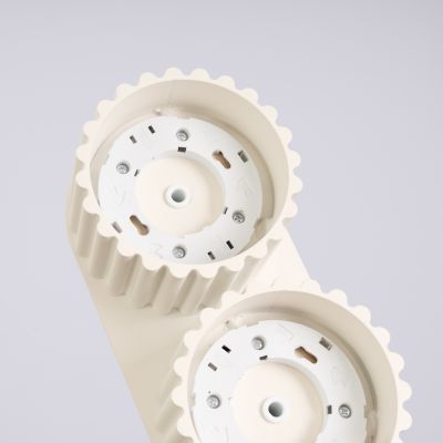 Plafon podwójny ryflowany AURA Gx53 beżowy SL.1793 SOLLUX  (SL.1793)