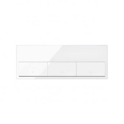 Simon 100 Panel 3-krotny: 3 klawisze biały 10020301-130 KONTAKT (10020301-130)