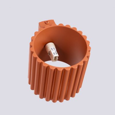 Kinkiet ryflowany AURA G9 ochra czerwona SL.1801 SOLLUX  (SL.1801)