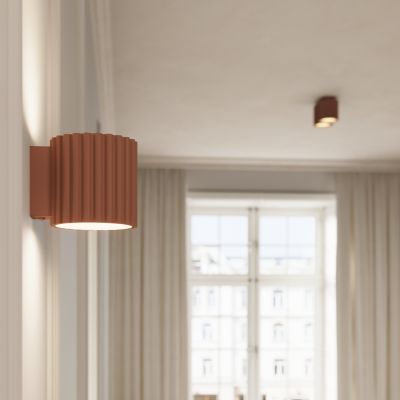 Kinkiet ryflowany AURA G9 mocca SL.1806 SOLLUX  (SL.1806)